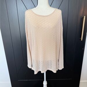 Elegant Cream Women's Top